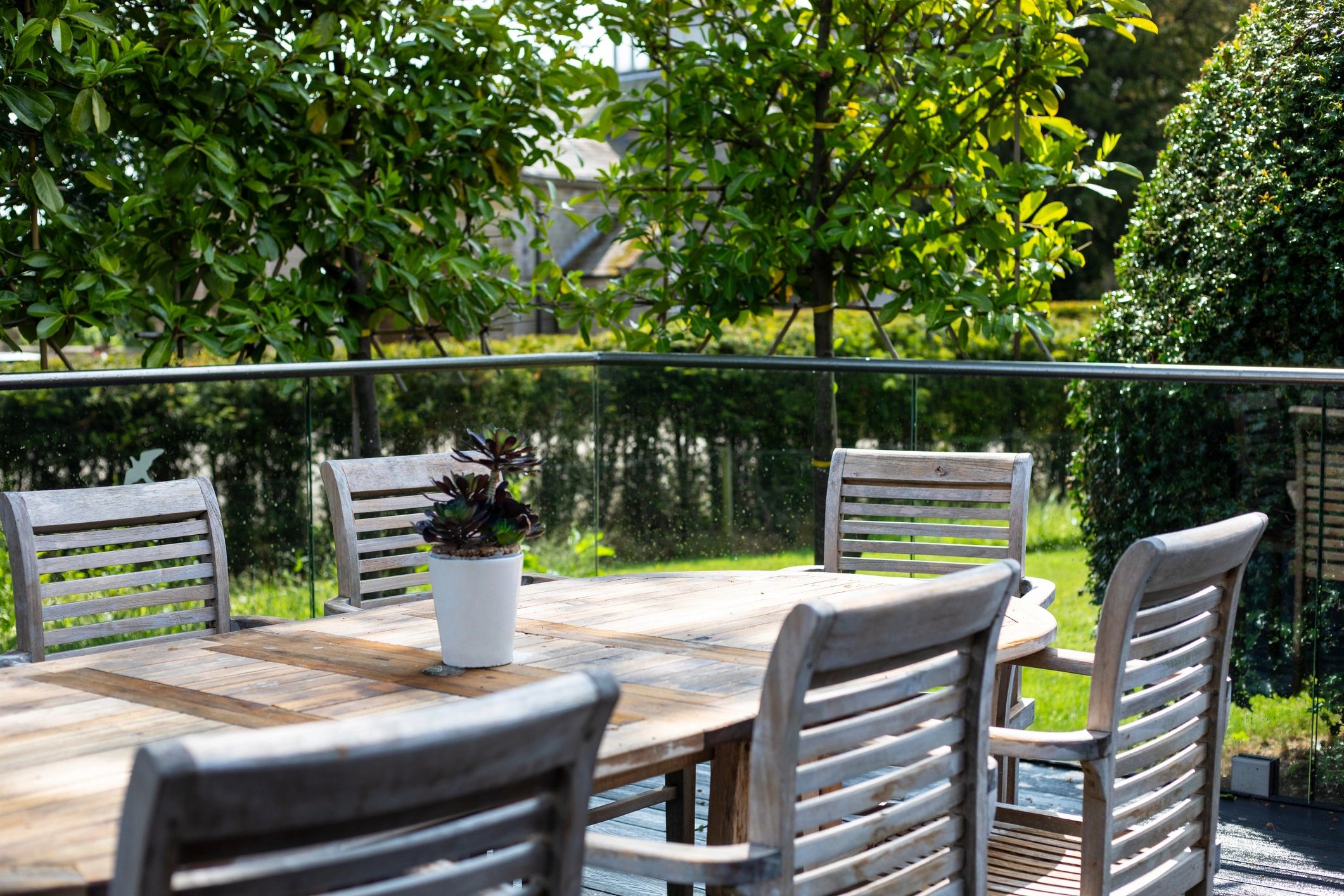 Mobiliario plástico para jardín o terraza